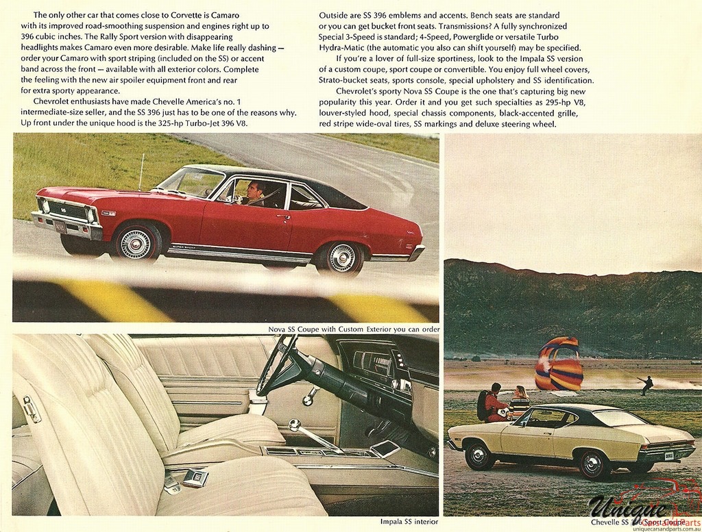 1968 Chevrolet Full-Line Brochure Page 12